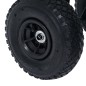 vidaXL Carrito de mano de jardín negro 350 kg vidaXL Carrito de mano de jardín negro 350 kg
