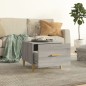 vidaXL Mesa de centro madera contrachapada gris Sonoma 50x50x40 cm vidaXL Mesa de centro madera contrachapada gris Sonoma 50x50x40 cm