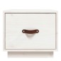 vidaXL Mesitas de noche 2 uds madera maciza pino blanco 40x34x35 cm vidaXL Mesitas de noche 2 uds madera maciza pino blanco 40x34x35 cm