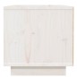 vidaXL Mesitas de noche 2 uds madera maciza pino blanco 40x34x35 cm vidaXL Mesitas de noche 2 uds madera maciza pino blanco 40x34x35 cm