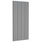 vidaXL Panel para tejado acero galvanizado gris 12 unidades 100x45 cm vidaXL Panel para tejado acero galvanizado gris 12 unidades 100x45 cm