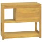 vidaXL Armario de baño madera maciza de teca 85x40x75 cm vidaXL Armario de baño madera maciza de teca 85x40x75 cm