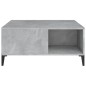 vidaXL Mesa de centro madera contrachapada gris hormigón 80x80x36,5 cm vidaXL Mesa de centro madera contrachapada gris hormigón 80x80x36,5 cm