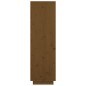 vidaXL Aparador alto de madera maciza de pino marrón miel 74x35x117 cm vidaXL Aparador alto de madera maciza de pino marrón miel 74x35x117 cm