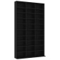 vidaXL Armario para CDs madera contrachapada negro 102x16x177,5 cm vidaXL Armario para CDs madera contrachapada negro 102x16x177,5 cm