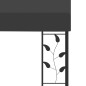 vidaXL Cenador con montaje en la pared antracita 4x3x2,5 m vidaXL Cenador con montaje en la pared antracita 4x3x2,5 m