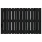 vidaXL Cabecero de cama de pared madera maciza pino negro 95,5x3x60 cm vidaXL Cabecero de cama de pared madera maciza pino negro 95,5x3x60 cm
