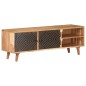 vidaXL Mueble para TV madera maciza de acacia 115x30x39 cm vidaXL Mueble para TV madera maciza de acacia 115x30x39 cm