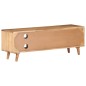 vidaXL Mueble para TV madera maciza de acacia 115x30x39 cm vidaXL Mueble para TV madera maciza de acacia 115x30x39 cm
