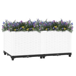 vidaXL Arriate polipropileno 80x40x38 cm