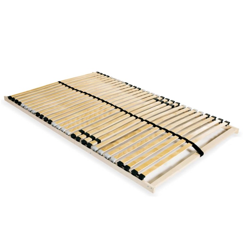 vidaXL Somier de láminas con 28 listones de 7 regiones 100x200 cm vidaXL Somier de láminas con 28 listones de 7 regiones 100x200 cm