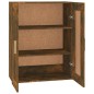 vidaXL Armario pared madera contrachapada roble ahumado 69,5x32,5x90cm