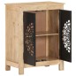 vidaXL Aparador de madera maciza de mango 60x35x75 cm