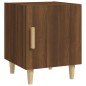 vidaXL Mesita de noche madera contrachapada color roble marrón vidaXL Mesita de noche madera contrachapada color roble marrón