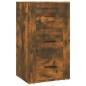 vidaXL Aparador madera contrachapada color roble ahumado 40x33x70 cm vidaXL Aparador madera contrachapada color roble ahumado 40x33x70 cm