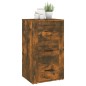 vidaXL Aparador madera contrachapada color roble ahumado 40x33x70 cm vidaXL Aparador madera contrachapada color roble ahumado 40x33x70 cm