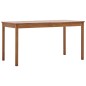 vidaXL Mesa de comedor de madera de pino marrón miel 140x70x73 cm vidaXL Mesa de comedor de madera de pino marrón miel 140x70x73 cm