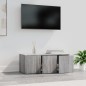 vidaXL Mueble de TV madera contrachapada gris Sonoma 80x34x30 cm vidaXL Mueble de TV madera contrachapada gris Sonoma 80x34x30 cm
