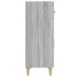 vidaXL Aparador de madera contrachapada gris Sonoma 69,5x34x89 cm vidaXL Aparador de madera contrachapada gris Sonoma 69,5x34x89 cm