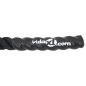 vidaXL Cuerda de batalla poliéster negro 6 m 4,5 kg vidaXL Cuerda de batalla poliéster negro 6 m 4,5 kg