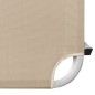 vidaXL Tumbona de aluminio y textilene crema vidaXL Tumbona de aluminio y textilene crema