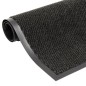 vidaXL Felpudo de nudo negro 60x180 cm vidaXL Felpudo de nudo negro 60x180 cm