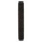 vidaXL Felpudo de nudo negro 60x180 cm vidaXL Felpudo de nudo negro 60x180 cm