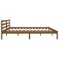vidaXL Estructura de cama madera maciza de pino marrón miel 200x200 cm vidaXL Estructura de cama madera maciza de pino marrón miel 200x200 cm