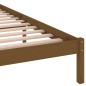 vidaXL Estructura de cama madera maciza de pino marrón miel 200x200 cm vidaXL Estructura de cama madera maciza de pino marrón miel 200x200 cm