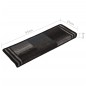 vidaXL Alfombrilla autoadhesiva de escalera 15uds negro gris 65x21x4cm vidaXL Alfombrilla autoadhesiva de escalera 15uds negro gris 65x21x4cm