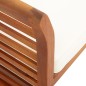 vidaXL Sillas de comedor de jardín 4 uds con cojines madera de acacia vidaXL Sillas de comedor de jardín 4 uds con cojines madera de acacia