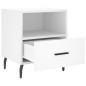 vidaXL Mesitas de noche 2 uds madera ingeniería blanco 40x35x47,5 cm vidaXL Mesitas de noche 2 uds madera ingeniería blanco 40x35x47,5 cm