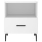vidaXL Mesitas de noche 2 uds madera ingeniería blanco 40x35x47,5 cm vidaXL Mesitas de noche 2 uds madera ingeniería blanco 40x35x47,5 cm