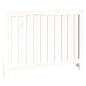 vidaXL Cubierta de radiador madera maciza de pino blanco 108,5x19x84cm