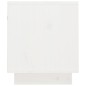 vidaXL Mueble de TV de madera maciza de pino blanco 70x34x40 cm vidaXL Mueble de TV de madera maciza de pino blanco 70x34x40 cm