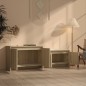 vidaXL Mueble para TV madera contrachapada roble Sonoma 146,5x35x50 cm