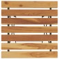 vidaXL Mesa de cafetería plegable teca maciza y acero 55x54x71 cm vidaXL Mesa de cafetería plegable teca maciza y acero 55x54x71 cm