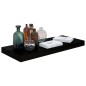 vidaXL Estante flotante de pared 2 uds MDF negro brillo 60x23,5x3,8 cm vidaXL Estante flotante de pared 2 uds MDF negro brillo 60x23,5x3,8 cm