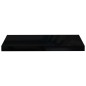 vidaXL Estante flotante de pared 2 uds MDF negro brillo 60x23,5x3,8 cm vidaXL Estante flotante de pared 2 uds MDF negro brillo 60x23,5x3,8 cm