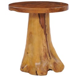 vidaXL Mesa de centro de madera maciza de teca 40x40 cm