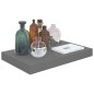 vidaXL Estantes flotantes de pared 2 uds MDF gris brillo 40x23x3,8 cm vidaXL Estantes flotantes de pared 2 uds MDF gris brillo 40x23x3,8 cm