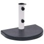 vidaXL Base de sombrilla granito negra 40x28x4 cm vidaXL Base de sombrilla granito negra 40x28x4 cm