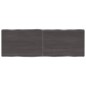 vidaXL Tablero mesa madera tratada borde vivo marrón 140x50x(2-4) cm vidaXL Tablero mesa madera tratada borde vivo marrón 140x50x(2-4) cm