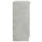 vidaXL Aparador de madera contrachapada gris hormigón 60x30x70 cm vidaXL Aparador de madera contrachapada gris hormigón 60x30x70 cm