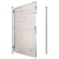 vidaXL Puerta de jardín de acero inoxidable 100x125 cm vidaXL Puerta de jardín de acero inoxidable 100x125 cm