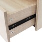 vidaXL Aparador con 4 cajones color roble 60x30,5x71 cm vidaXL Aparador con 4 cajones color roble 60x30,5x71 cm