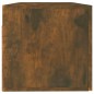vidaXL Armario pared madera contrachapada roble ahumado 100x36,5x35 cm vidaXL Armario pared madera contrachapada roble ahumado 100x36,5x35 cm