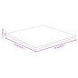 vidaXL Tablero de mesa de bambú 70x70x2,5 cm vidaXL Tablero de mesa de bambú 70x70x2,5 cm