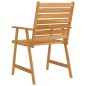 vidaXL Juego de comedor para jardín 3 piezas madera maciza de acacia vidaXL Juego de comedor para jardín 3 piezas madera maciza de acacia