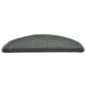 vidaXL Alfombras de peldaños de escalera 15 uds verde oscuro 56x17x3cm vidaXL Alfombras de peldaños de escalera 15 uds verde oscuro 56x17x3cm